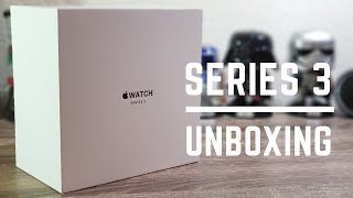 Apple Watch Series 3 GOLD Unboxing  GPSCellular [upl. by Odericus]