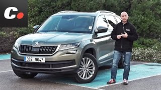 Skoda Kodiaq SUV  Primera prueba  Test  Review en español  Contacto  cochesnet [upl. by Akenn546]