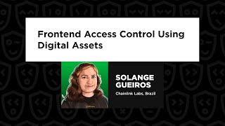 Solange Gueiros  Frontend Access Control Using Digital Assets React Summit 2024 [upl. by Eneres]