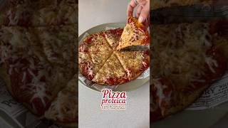 Pizza 🍕 proteica sin harinas recetasfaciles recetas pizza pizzarecipe [upl. by Alenson]