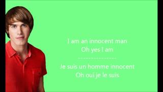 Glee  An innocent man  Paroles amp Traduction [upl. by Adarbil]