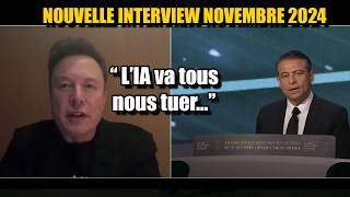 Nouvelle Interview Choc dElon Musk  il Prédit l’Avenir de l’IA Préparezvous [upl. by Acirahs]