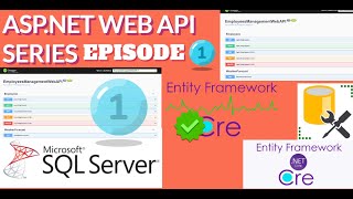 How to Create ASP NET CORE WEB API USING NET 70ASPNET CORE WEB API USING SQL SERVER AND EF CORE [upl. by Ruffin]