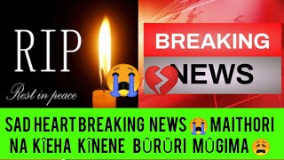 😭KÎEHA INOORO TV amp AKENYA THROWN INTO DEEP MOURNING SEE WHATS HAPPENED 😩💔 [upl. by Eittap364]