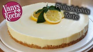 PhiladelphiaZitronenTorte  Kühlschranktorte ohne Backenno bake Rezept [upl. by Iras]