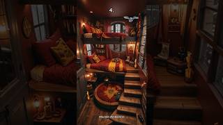 Choose your favorite Hogwarts house bedroom harrypotter asmr aesthetic shorts viral [upl. by Ayekim]