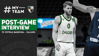 Thomas Walkup explained the reasons behind Zalgiris loss against Baskonia [upl. by Inaffit803]