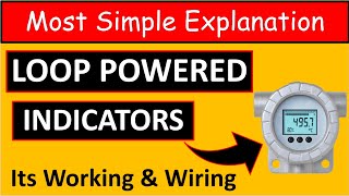 Loop Powered Indicator WIRING diagram amp WORKING [upl. by Honna]