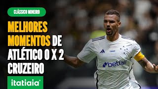 VEJA OS MELHORES MOMENTOS DE ATLÉTICO 0 X 2 CRUZEIRO [upl. by Mackler]