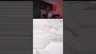 Zeichen eine Linien Illusion shorts shortvideo shortsvideo viralvideo viralshorts tiktok [upl. by Kramnhoj503]