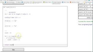 CodingBat  counthi Python [upl. by Earehc]