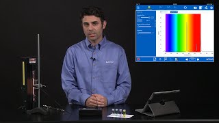 PASCO Spectrometer Quick Start [upl. by Anelah289]