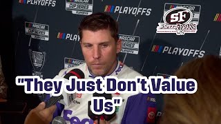 Denny Hamlin They Just Dont Value Us [upl. by Lac499]