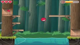 Red Ball 4  Deep Forest  Level 25  Walkthrough Gameplay  HD [upl. by Mame]