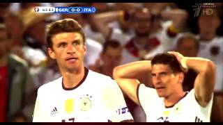 Florenzi Amazing Save Vs Germany [upl. by Addi385]