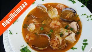 🐟🐟Sopa de Pescado Deliciosa Facil y En Sólo 20 Minutos [upl. by Neiv]