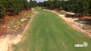 Pinehurst No 2 Flyover Series Hole 4 [upl. by Eggleston673]