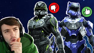 I RANKED EVERY ARMOR CORE IN HALO INFINITE SEASON 3 [upl. by Ridan]