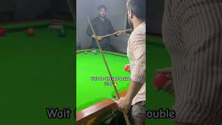 Trick shot 5 by Amir What a Last Double snookerchampionship snooker [upl. by Inalaehon]