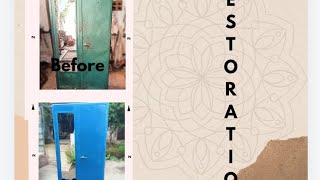 almari restore almari paint spray painting welding Timwelds [upl. by Htabazile]