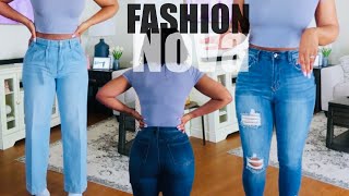 JEANS try on HAUL Fashion Nova foryou fashionnova tryonhaul2024 [upl. by Walter]