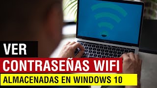 Ver contraseñas WiFi guardadas en Windows 10 [upl. by Blank942]