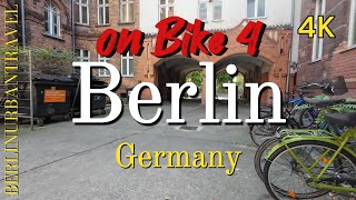 Berlin on Bike  4  Germany 4K 🇩🇪 [upl. by Itraa470]