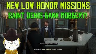 Red Dead Redemption  Saint Denis Bank Robbery [upl. by Atlanta424]