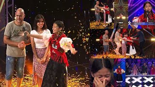 Chriztel Renae Aceveda  Historic GoldenBuzzer Croatia Got Talent Audition  SuperTalent 2023 [upl. by Voccola776]