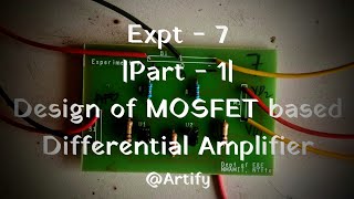 Differential Amplifier  Biasing Circuit  Analog Signal Processing part1 [upl. by Tekcirc746]