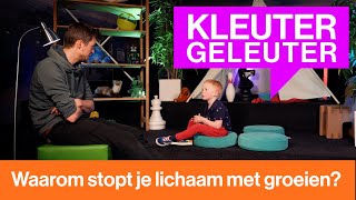 Waarom stopt je lichaam met groeien  Kleutergeleuter [upl. by Raddi]