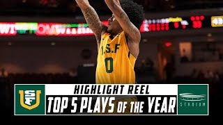 San Francisco Basketball Top 5 Plays of the 201920 Season  Stadium [upl. by Varuag372]