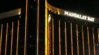 Las Vegas Shooting  Mandalay Bay footage [upl. by Idna]