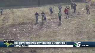 Marquette’s firstever Cheese Roll makes history at Marquette Mountain [upl. by Waldo946]