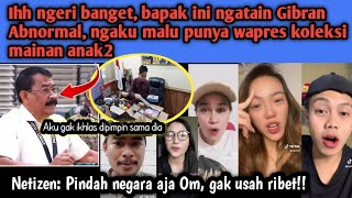 Kalau gak sudi ya udah pindah negara aja Om Sebut Gibran Abnormal eks Danjen dirujak Netizen [upl. by Bergeman]