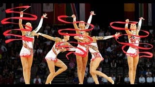 Rhythmic Worlds 2011 Montpellier  Groups AllAround Finals  We are Gymnastics [upl. by Hillinck911]