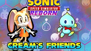 Cream’s Friends Unlocking Cheese The Chao And Cream the Rabbit sonic speed simulator [upl. by Leahcimed692]