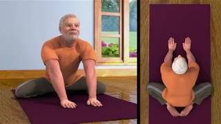 Yoga with Modi  Shashankasana Hindi [upl. by Ikciv392]