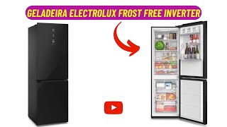 Mais um Lançamento  Geladeira Electrolux Inverter 322L Efficient AutoSense Inverse Preta IB42G [upl. by Yesllek206]