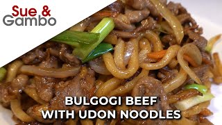 Bulgogi Beef with Udon Noodles [upl. by Heddy]