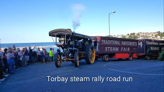 Torbay Steam Fair 2015 Road Run [upl. by Clay]