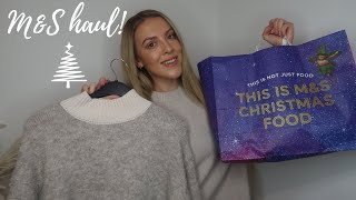 MampS Haul Home fashion Christmas amp food [upl. by Carolle]