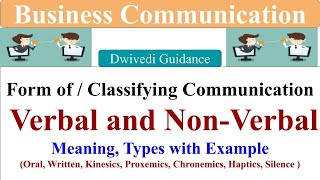 Classifying Communication verbal kinesis haptics proxemics chronemics business communication [upl. by Ylekalb]