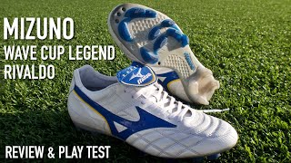 MIZUNO WAVE CUP LEGEND RIVALDO  REVIEW amp PLAY TEST [upl. by Niret499]