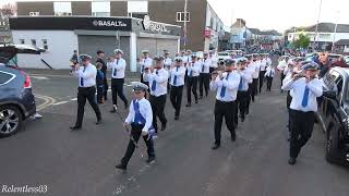 Ballyrashane FB  Pride Of The Banns Parade  Coleraine  260523 4K [upl. by Truc]