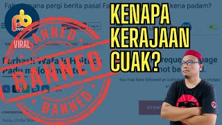 Bersungguh nampak kerajaan SEKAT berita pasal Farhash Wafa NAK SOROK APA NI [upl. by Ehtylb]