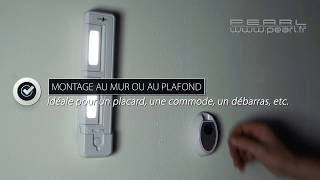 REGLETTES LED éclairage dappoint DETECTEUR PIR ou TELECOMMANDE  PEARLTVFR [upl. by Mayhew]