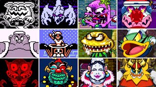 Wario Land Series  All Bosses No Damage 1994  2024 [upl. by Ortensia]