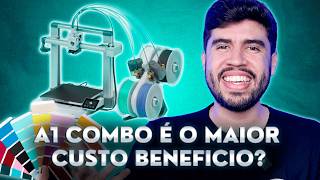 Review de Impressora 3D  Tudo que você precisa saber antes de comprar a sua Bambulab A1 [upl. by Llesirg]