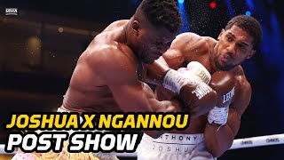 Anthony Joshua vs Francis Ngannou Post Show  Live Reaction  MMA Fighting [upl. by Tay]